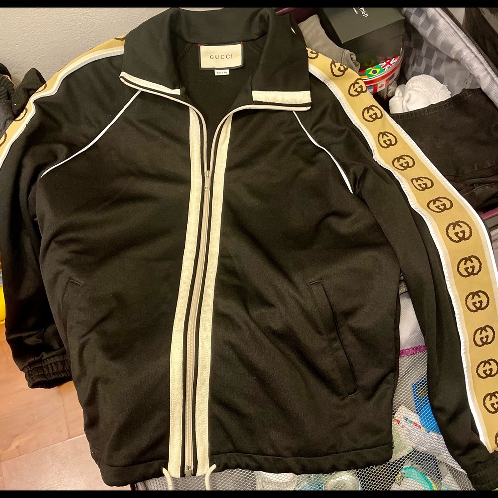 Gucci-GG Print Jacket